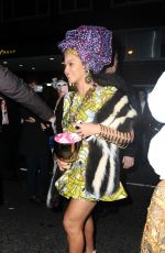 BEYONCE Arrives at Halloween Parade at Charlie Bird Restaurant in New York 10/31/2015