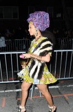 BEYONCE Arrives at Halloween Parade at Charlie Bird Restaurant in New York 10/31/2015