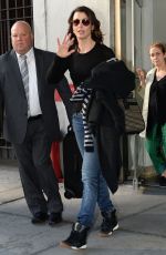 BRIDGET MOYNAHAN Arrives This Morning Show in New York 11/04/2015