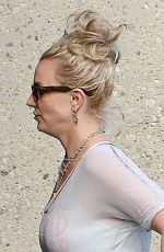 BRITNEY SPEARS at a Recording Studio in Calabasas 11/29/2015