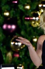 BRITNEY SPEARS at Christmas Tree-lighting Ceremony at Linq Promenade in Las Vegas 11/21/2015