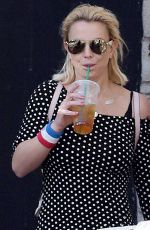 BRITNEY SPEARS Leaves a Recording Studio in Calabasas 11/03/2015
