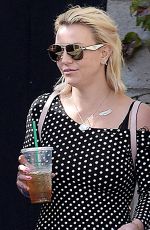 BRITNEY SPEARS Leaves a Recording Studio in Calabasas 11/03/2015