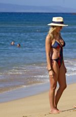 BRITTANY and CYNTHIA DANIEL in Swimsuits a Beach in Hawaii 11/08/2015