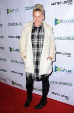 BUSY PHILIPPS at Consumed Los Angeles Premiere at Laemmle Music Hall in Beverly Hills 11/11/2015