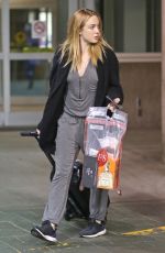 CAITY LOTZ Arrives at Airport in Vancouver 10/30/2015