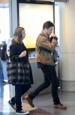 CAREY MULLIGAN Arrives at Los Angeles International Airport 11/16/2015