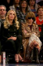 CAROLINE WOZNIACKI at NBA Game at Madison Square Garden in New York 11/13/2015