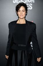 CARRIE-ANNE MOSS at Jessica Jones Premiere in New York 11/17/2015