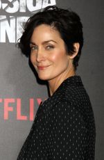 CARRIE-ANNE MOSS at Jessica Jones Premiere in New York 11/17/2015