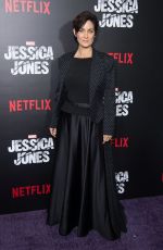 CARRIE-ANNE MOSS at Jessica Jones Premiere in New York 11/17/2015