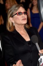 CARRIE FISHER ind BILLIE LOURD at 7th Annual Governors Awards in Hollywood 11/14/2015