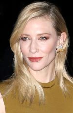 CATE BLANCHETT at Carol Premiere in New York 11/16/2015