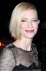 CATE BLANCHETT at Museum of Modern Art Film Benefit Honoring Cate Blanchett in New York 11/17/2015