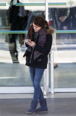 CHARLOTTE CASIRAGHI Arrives at Nice Airport 11/24/2015