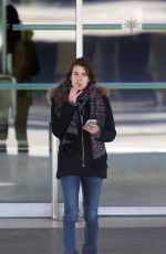 CHARLOTTE CASIRAGHI Arrives at Nice Airport 11/24/2015