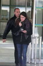 CHARLOTTE CASIRAGHI Arrives at Nice Airport 11/24/2015