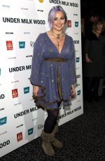 CHARLOTTE CHURCH at Under Milk Wood Premiere in London 10/25/2015