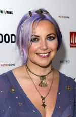 CHARLOTTE CHURCH at Under Milk Wood Premiere in London 10/25/2015