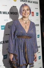 CHARLOTTE CHURCH at Under Milk Wood Premiere in London 10/25/2015