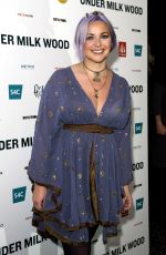 CHARLOTTE CHURCH at Under Milk Wood Premiere in London 10/25/2015