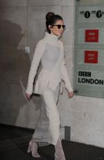 CHERYL COLE at BBC Radio 1 in London 11/24/2015