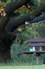 CHLOE MADELEY Working Out at Hampstead Heath  11/12/2015