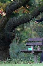 CHLOE MADELEY Working Out at Hampstead Heath  11/12/2015