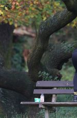 CHLOE MADELEY Working Out at Hampstead Heath  11/12/2015