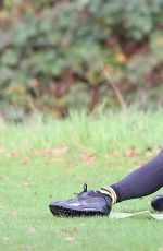 CHLOE MADELEY Working Out at Hampstead Heath  11/12/2015