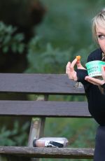 CHLOE MADELEY Working Out at Hampstead Heath  11/12/2015