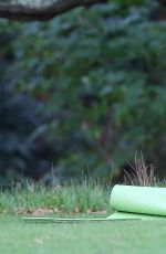 CHLOE MADELEY Working Out at Hampstead Heath  11/12/2015