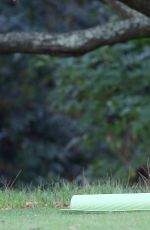 CHLOE MADELEY Working Out at Hampstead Heath  11/12/2015