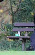 CHLOE MADELEY Working Out at Hampstead Heath  11/12/2015