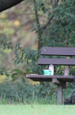 CHLOE MADELEY Working Out at Hampstead Heath  11/12/2015