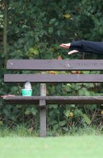 CHLOE MADELEY Working Out at Hampstead Heath  11/12/2015