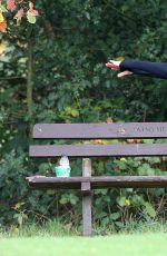 CHLOE MADELEY Working Out at Hampstead Heath  11/12/2015