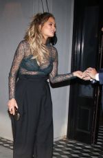 CHRISSY TEIGEN Arrives at Craig