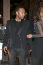 CHRISSY TEIGEN Arrives at Craig