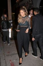 CHRISSY TEIGEN Arrives at Craig