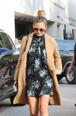 CHRISSY TEIGEN Out and About in Los Angeles 11/24/2015