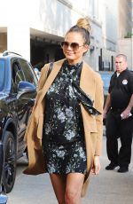 CHRISSY TEIGEN Out and About in Los Angeles 11/24/2015