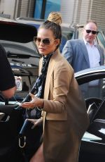 CHRISSY TEIGEN Out and About in Los Angeles 11/24/2015