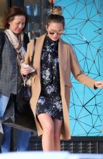 CHRISSY TEIGEN Out and About in Los Angeles 11/24/2015
