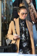 CHRISSY TEIGEN Out and About in Los Angeles 11/24/2015