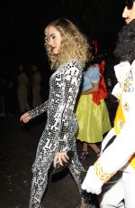 CHRISTA B ALLEN at Just Jared Halloween Party in Hollywood 10/31/2015