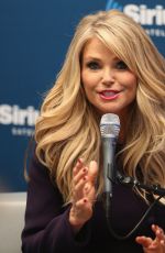 CHRISTIE BRINKLEY at SiriusXM Studios in New York 11/12/2015