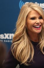 CHRISTIE BRINKLEY at SiriusXM Studios in New York 11/12/2015