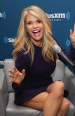 CHRISTIE BRINKLEY at SiriusXM Studios in New York 11/12/2015