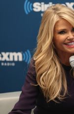 CHRISTIE BRINKLEY at SiriusXM Studios in New York 11/12/2015